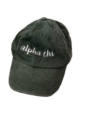 Green Alpha Chi Cap